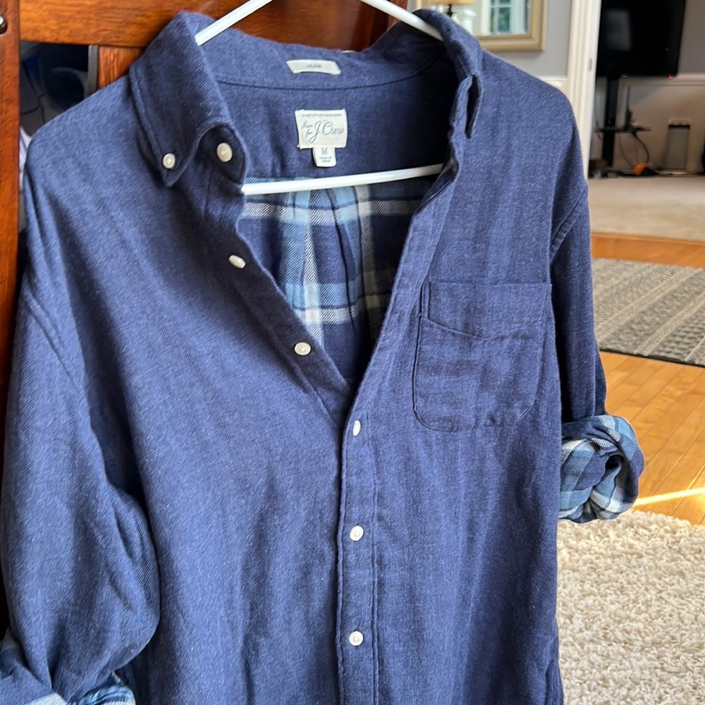J. Crew Lined Flannel